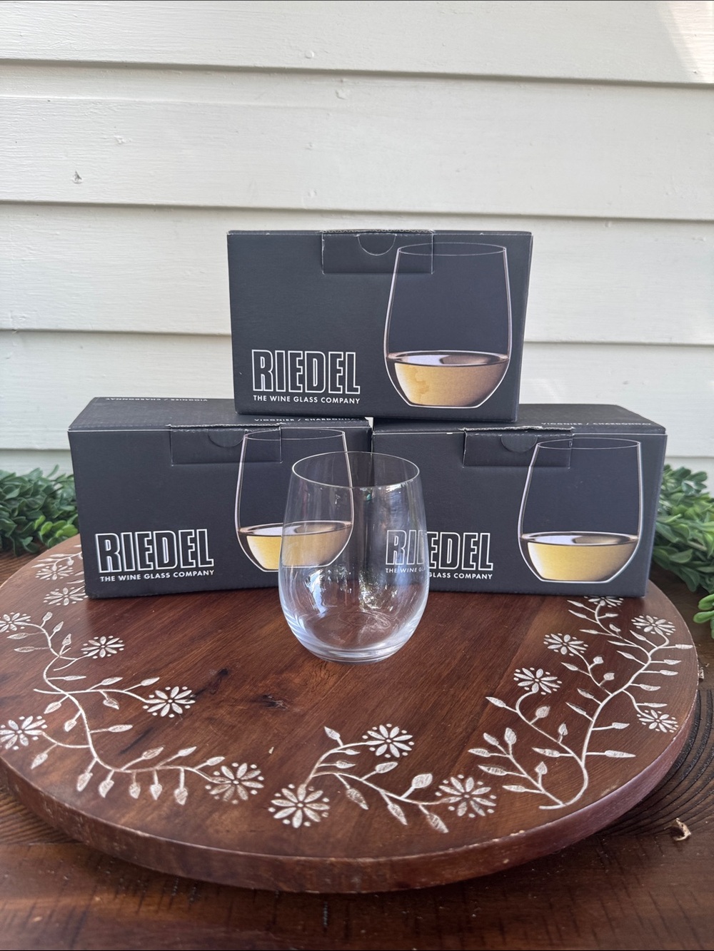 Set of 6 Riedel Cardonnay Glasses NEW in Box